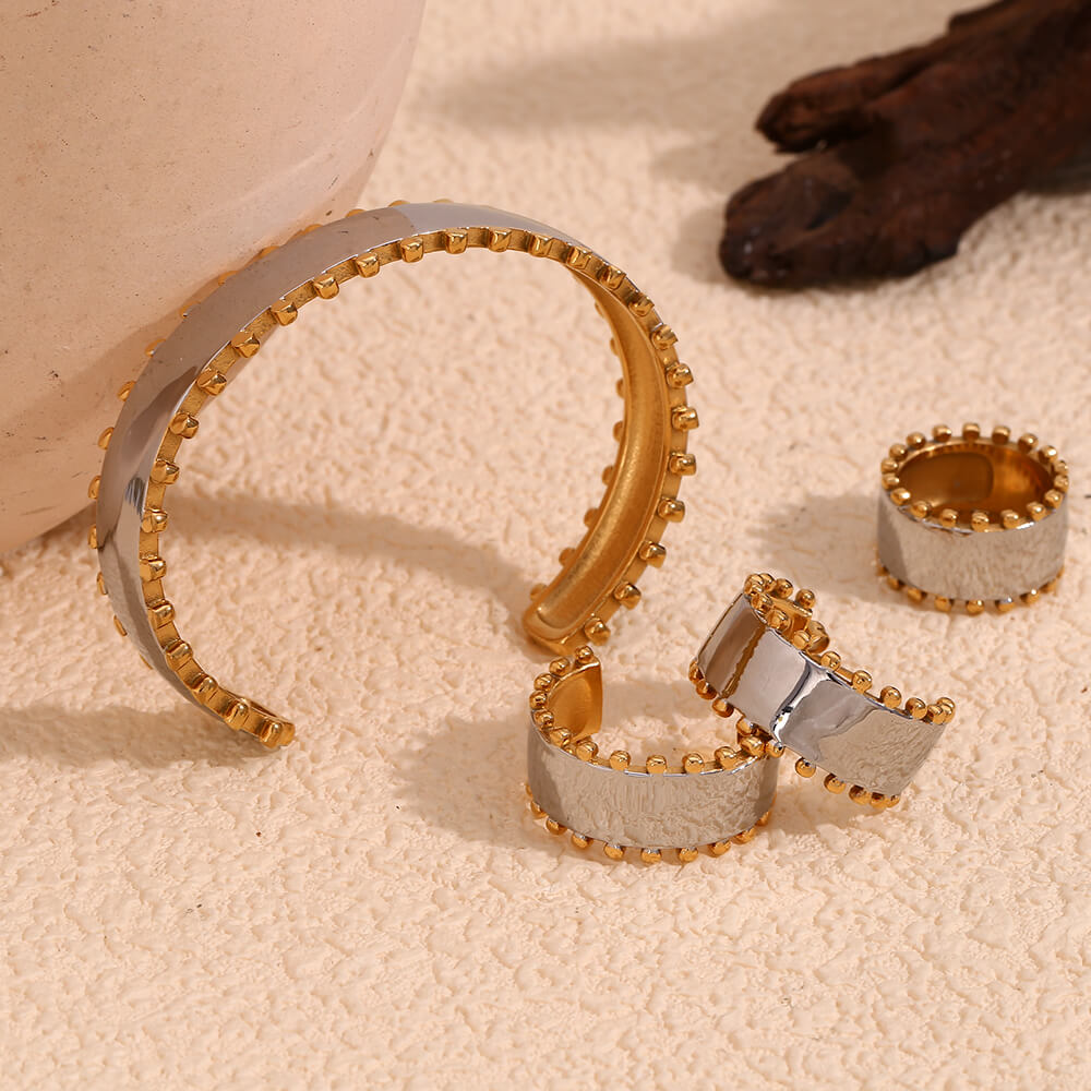 Space Explorer Hoop Earrings.