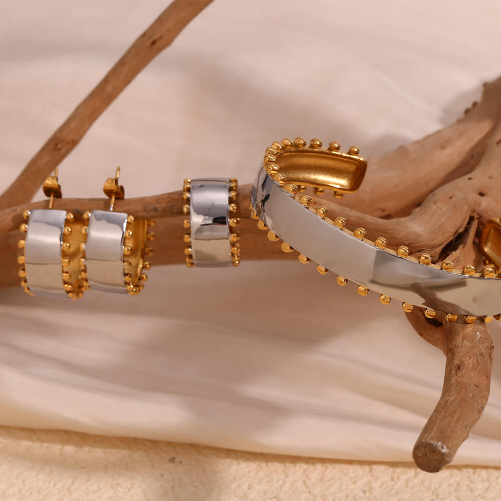 Gold and silver Space Explorer jewlery collection.