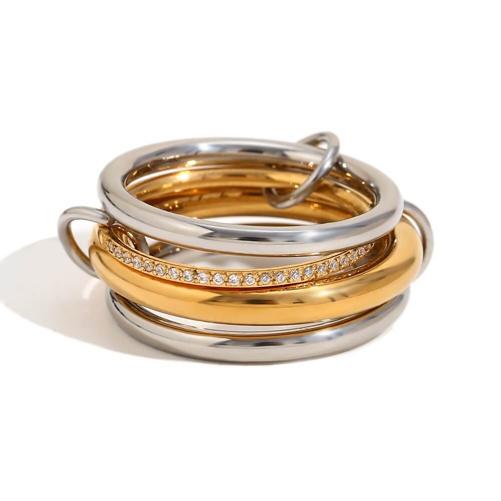 Stacking Ring Set Style 4.