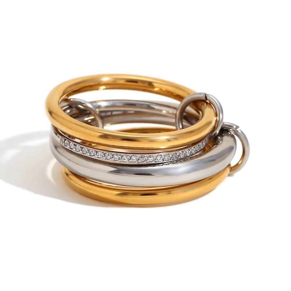 Stacking Ring Set Style 5.