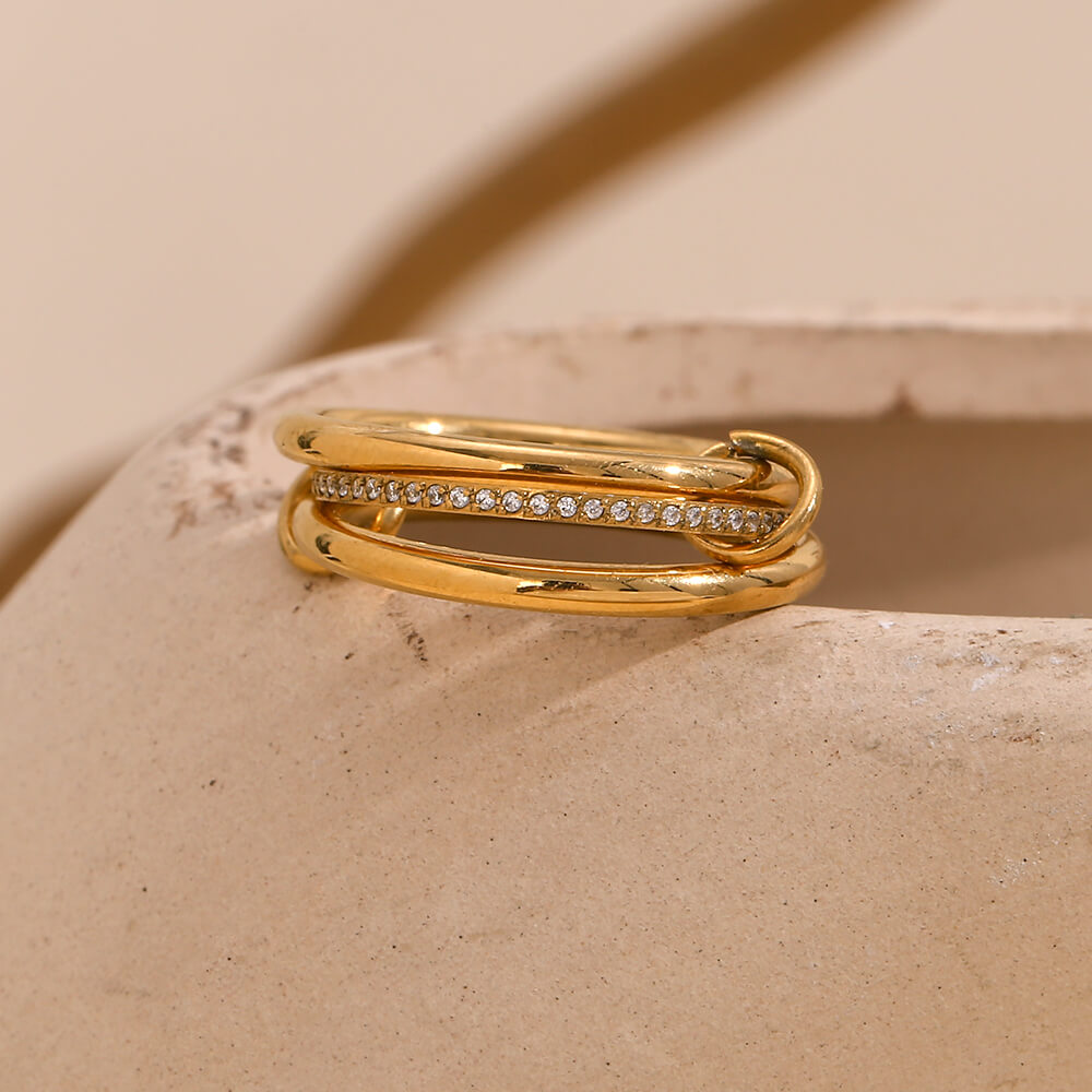 Closeup of the Stacking Ring Set.